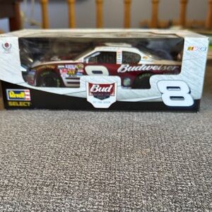 Nascar Budweiser Race Car Toy - Maroon and White